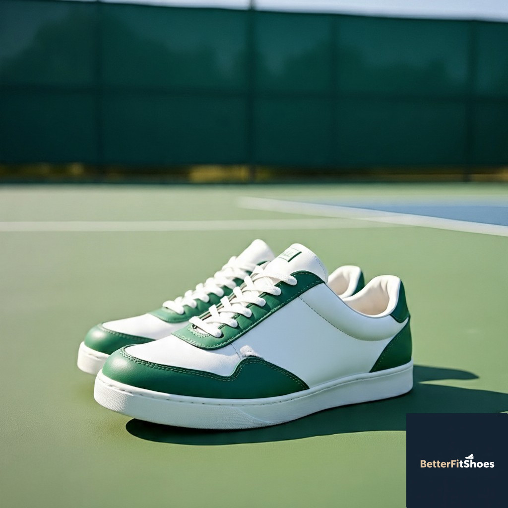 shoe_7 BetterFit Retro Court Sneakers - Image 1